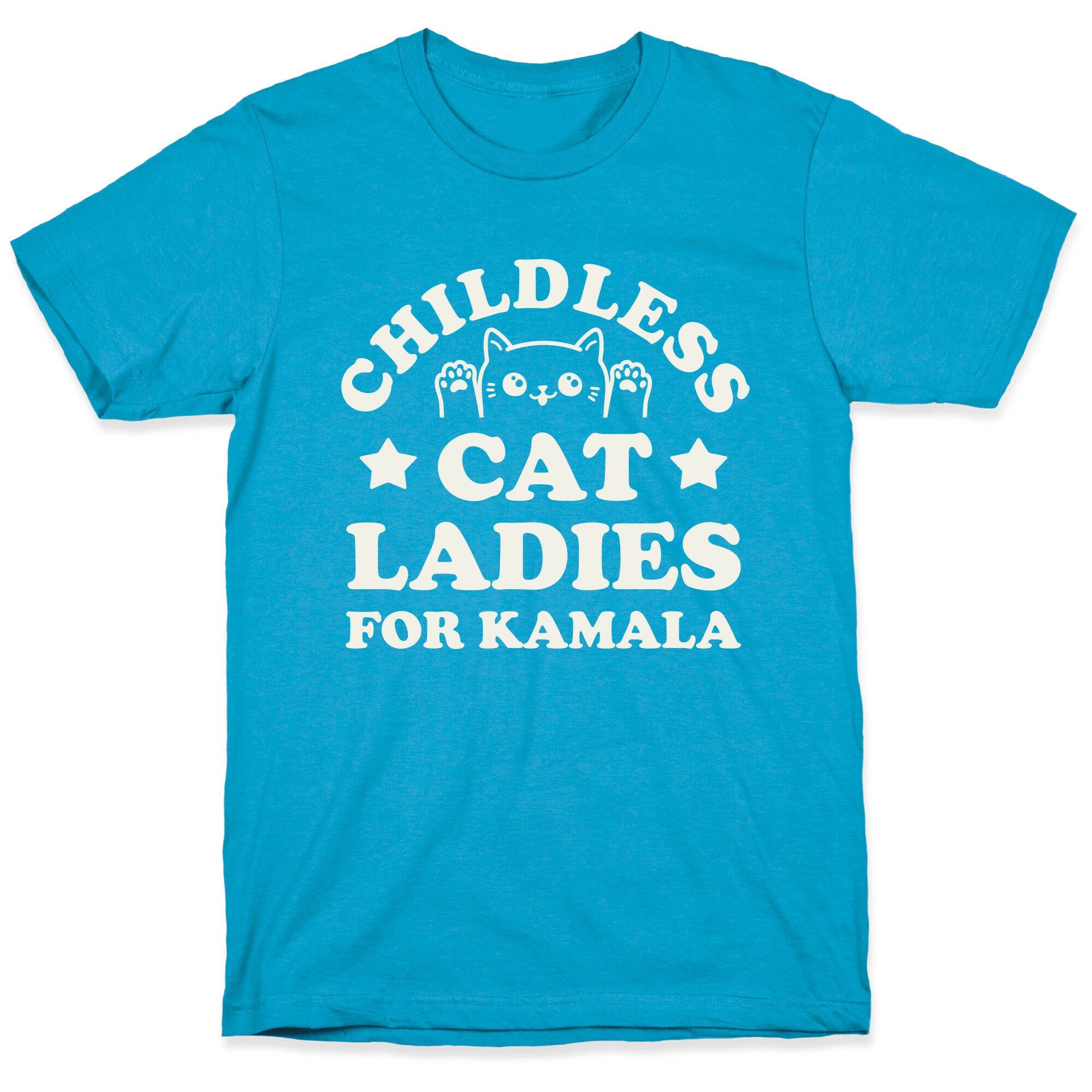 Childless Cat Ladies for Kamala Unisex Triblend Tee